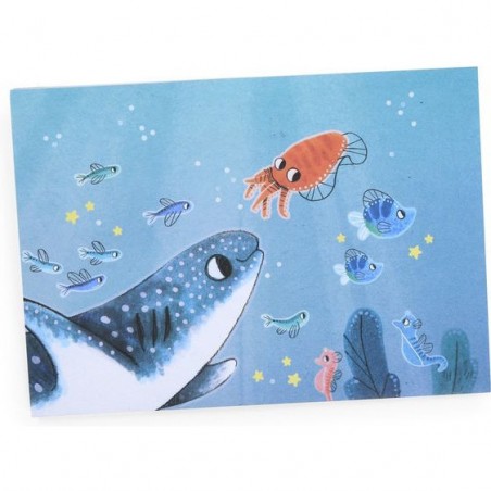 Puzzle phosphorescent Sous la mer Les Aventures de Paulie - Moulin Roty
