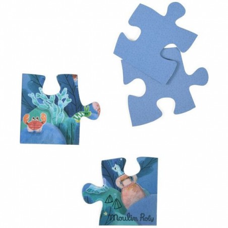 Puzzle phosphorescent Sous la mer Les Aventures de Paulie - Moulin Roty