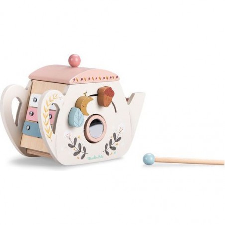Théière d'activités Après la pluie - Jouet en bois - Moulin Roty