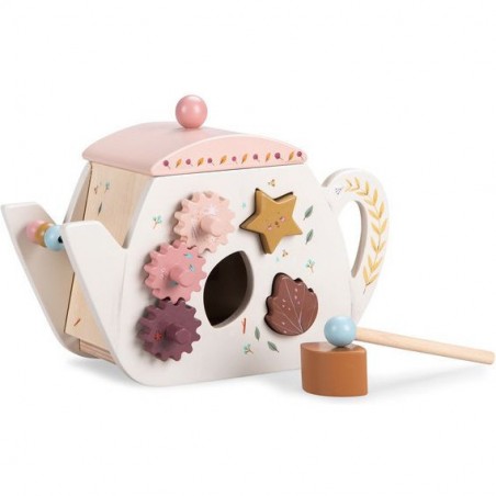 Théière d'activités Après la pluie - Jouet en bois - Moulin Roty