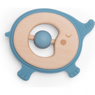 Hochet anneau de dentition éléphant Sous mon Baobab - Moulin Roty