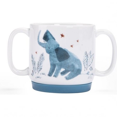 Set vaisselle porcelaine Sous mon Baobab - Moulin Roty
