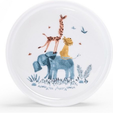 Set vaisselle porcelaine Sous mon Baobab - Moulin Roty