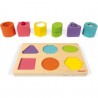 Puzzle en bois 6 cubes sensoriels - Janod