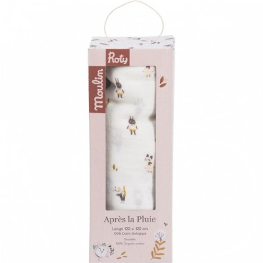 Grand lange personnages Après la pluie - Moulin Roty