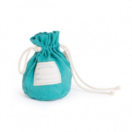 Blue Bag of Marbles - Other Games - Moulin Roty