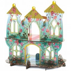 Château de princesses à construire décor 3D - Djeco 2