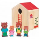 Petite maison en bois avec figurine Minihouse - Djeco