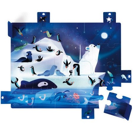 Puzzle Surprise en carton "A La Belle Etoile"