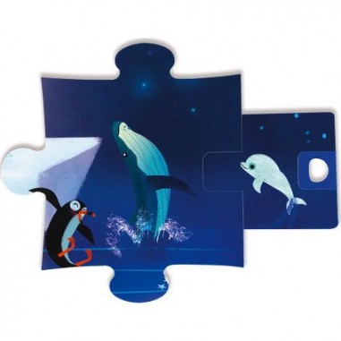 Puzzle Surprise en carton "A La Belle Etoile"