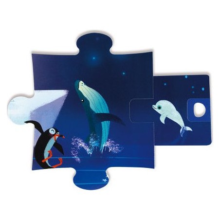 Puzzle Surprise en carton "A La Belle Etoile"