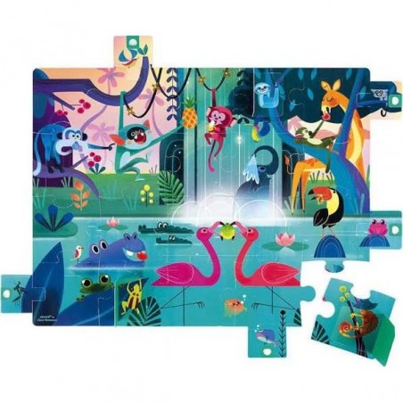 Puzzle Surprise "Festin Dans La Jungle"
