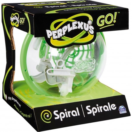Boule Perplexus Go ! Spirale Vert - Casse Tête Spin Master