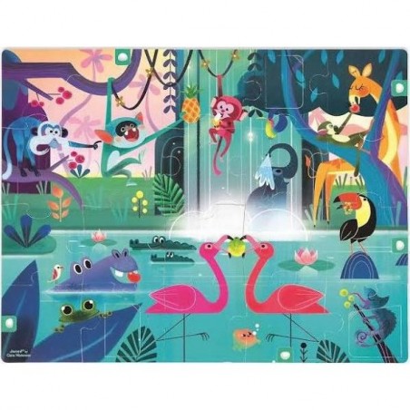 Puzzle Surprise "Festin Dans La Jungle"