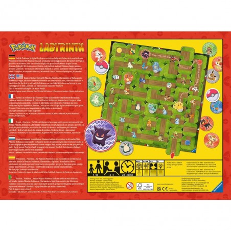Labyrinthe Pokémon - Jeux de société - RAVENSBURGER