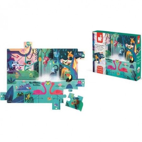Puzzle Surprise "Festin Dans La Jungle"
