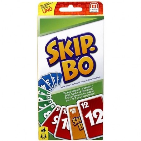 Skip Bo - Jeu de société - Mattel - Pixiegames