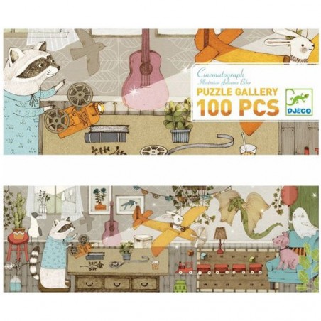 Puzzle Gallery - Cinematograph - 100 pcs - Djeco