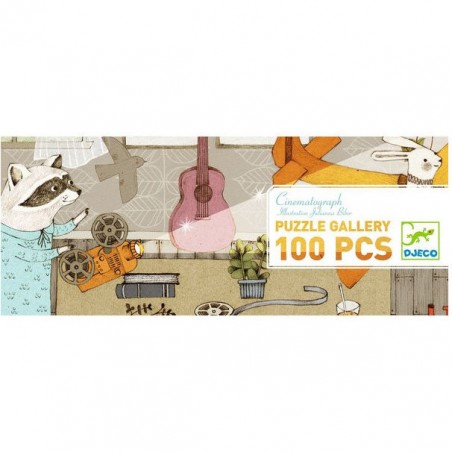 Puzzle Gallery - Cinematograph - 100 pcs - Djeco