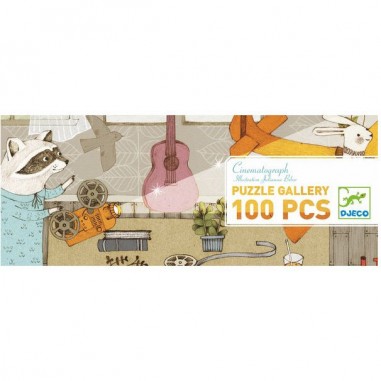 Puzzle Gallery - Cinematograph - 100 pcs - Djeco