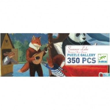 Puzzle gallery - Summer Lake - 350 pcs - Djeco