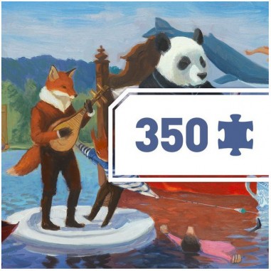 Puzzle gallery - Summer Lake - 350 pcs - Djeco