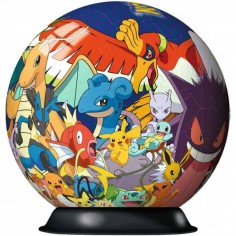 Puzzle Pokémon 3D Ball - 72 pièces - RAVENSBURGER