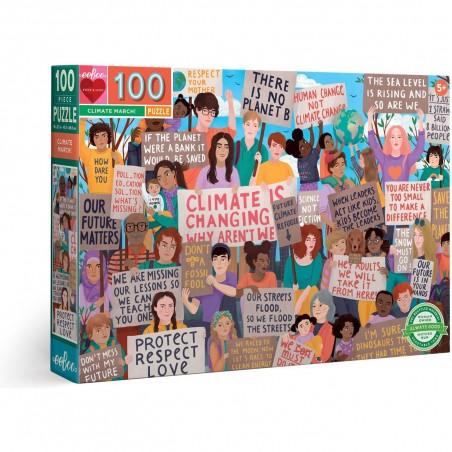 Puzzle Marche pour le Climat - 100 pièces - Puzzle - Eeboo