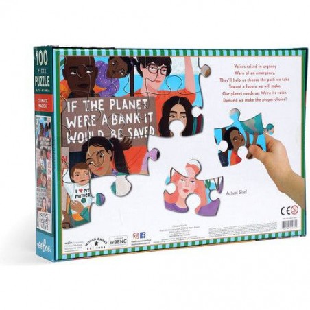 Puzzle Marche pour le Climat - 100 pièces - Puzzle - Eeboo