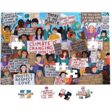 Puzzle Marche pour le Climat - 100 pièces - Puzzle - Eeboo