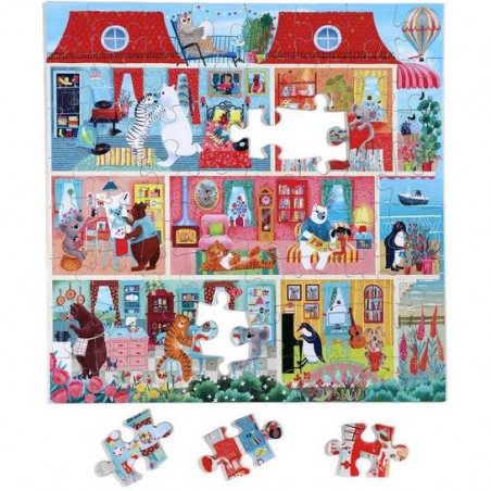 Puzzle Maison des Koalas - 64 pièces - Puzzle - Eeboo