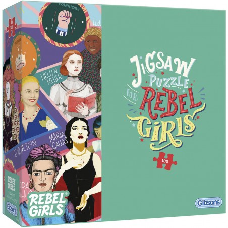 Puzzle Rebel Girls - 100 pièces - Puzzle - Gibsons