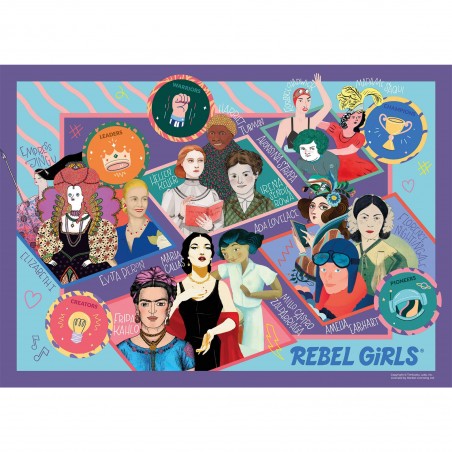Puzzle Rebel Girls - 100 pièces - Puzzle - Gibsons