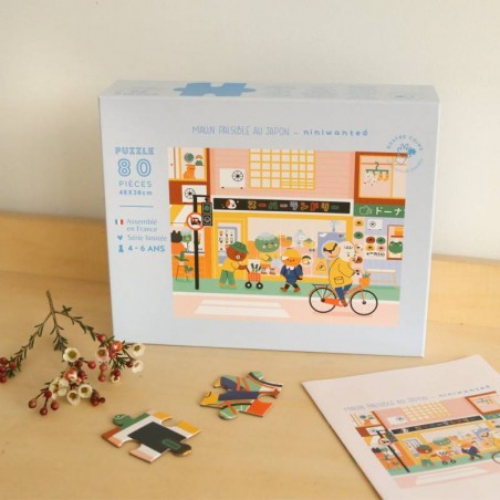 Puzzle Matin Paisible au Japon - 80 pièces - Puzzle - La Petite Epicerie
