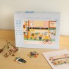 Puzzle Matin Paisible au Japon - 80 pièces - La Petite Epicerie
