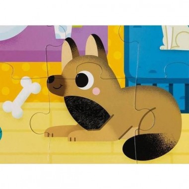 Puzzle Tactile Les Animaux Domestiques