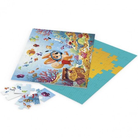 Puzzle + - fait de la Plongée - Jeux enfants - Loki