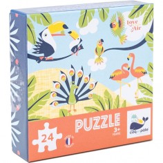 Puzzle Love is in the Air - 24 pièces - Puzzle - Coq En Pâte
