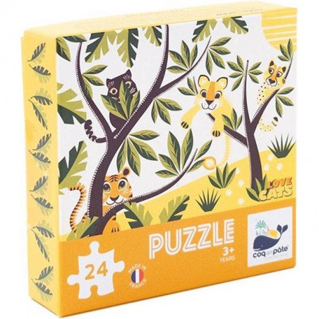 Puzzle Love Cats - 24 pièces - Puzzle - Coq En Pâte