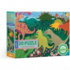Puzzle Amis Dinosaures - 20 pièces - Puzzle - Eeboo