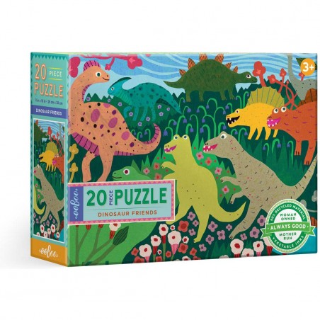 Puzzle Amis Dinosaures - 20 pièces - Puzzle - Eeboo