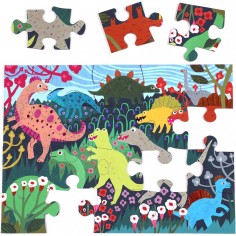 Puzzle Amis Dinosaures - 20 pièces - Puzzle - Eeboo 2