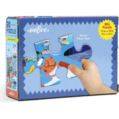 Puzzle Exploration Marine - 20 pièces - Puzzle - Eeboo