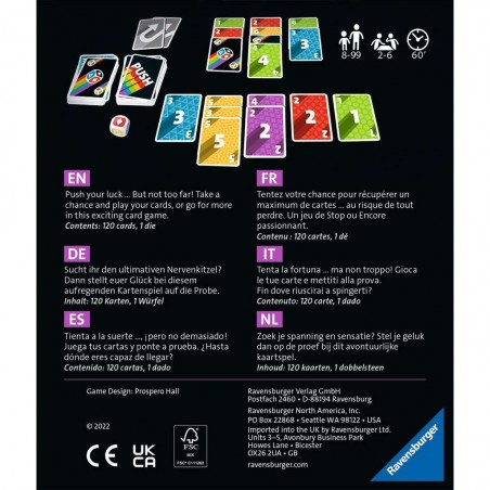 Push - Your Luck - Vous laisserez-vous tenter ? - RAVENSBURGER