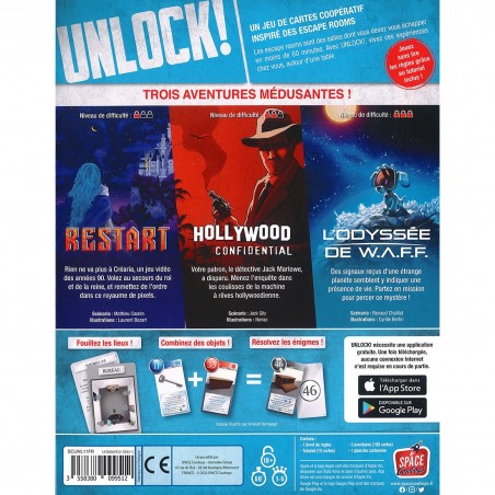 Unlock! Extraordinary Adventures - Space Cowboys - Jeux de société - Asmodee