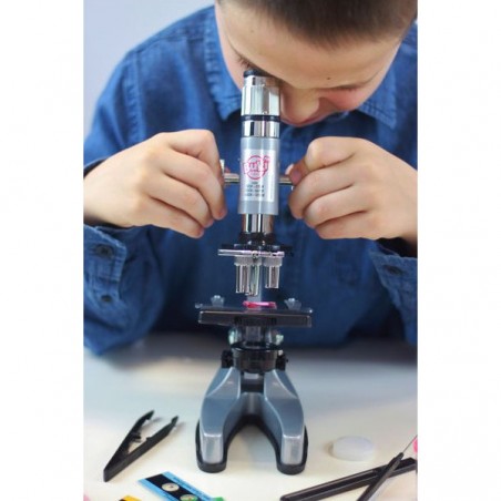 Coffret Microscope dès 8 ans - Buki