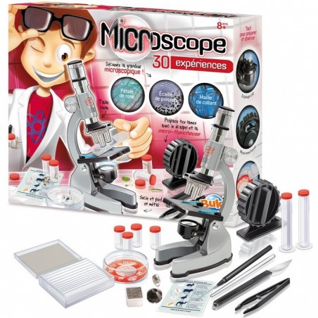 Coffret Microscope dès 8 ans - Buki