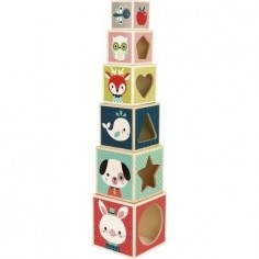 Pyramide 6 Cubes - Baby Forest 2
