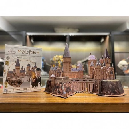 Puzzle 3D Harry Potter - Le Château de Poudlard - 197 pièces - Asmodee