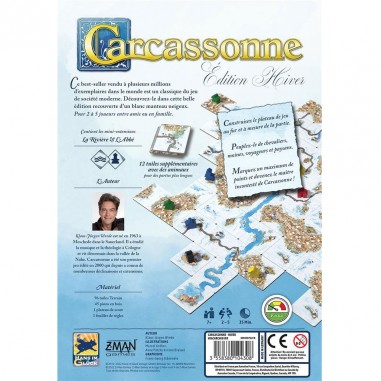 Carcassonne Hiver - Jeux de Tuiles - Asmodee